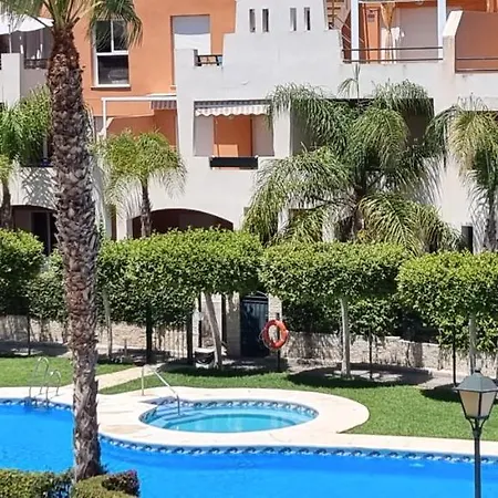 Homes Of Spain: Beachfront With Private Pool At Paraiso Playa Apartment Vera